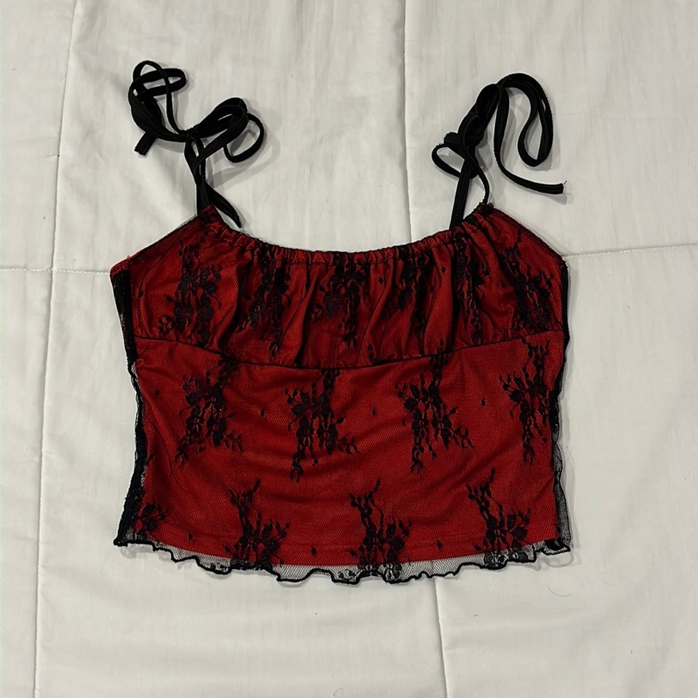 Dolls Kill Lace Tank Top